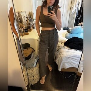 Printed pull on trousers